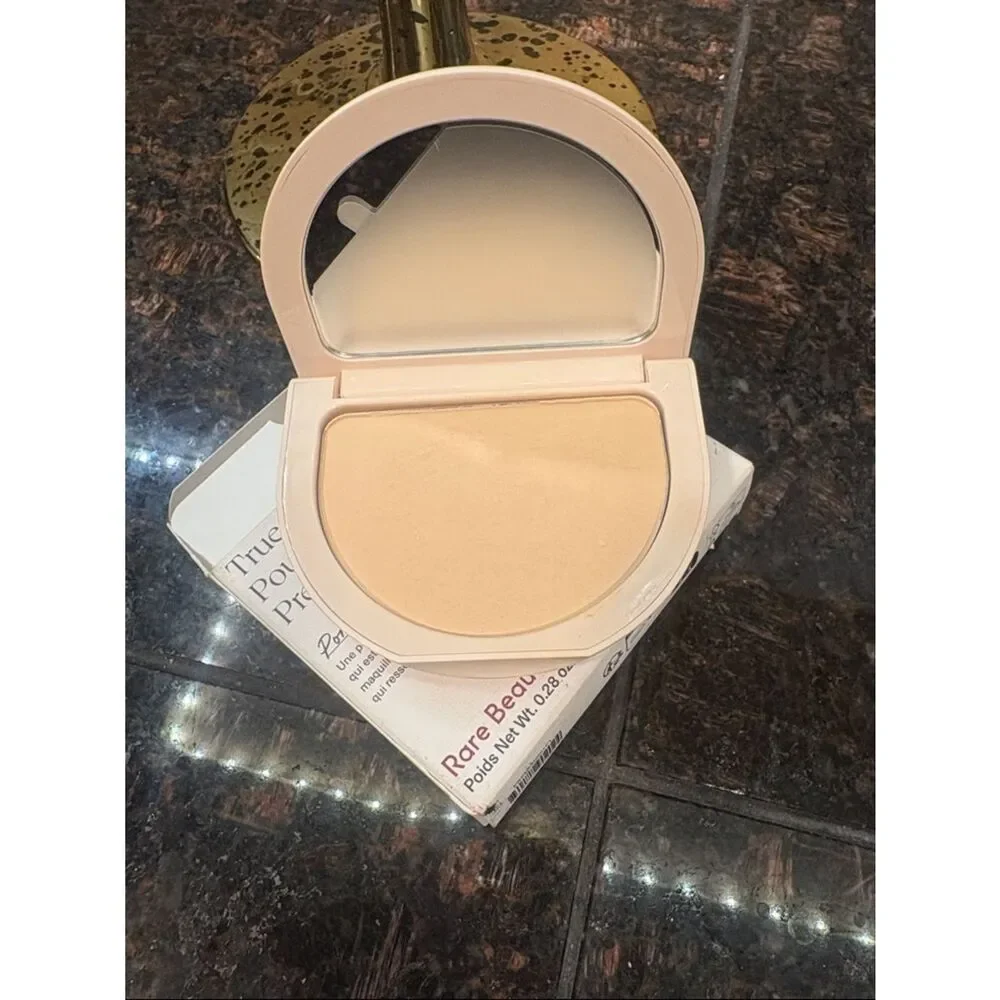 Rare Beauty True to Myself Tinted Pressed Powder - Porcelain & Happy Bundle